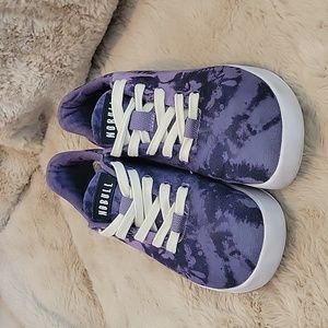 NoBull Purple, Tie-Dye Shoe, Canvas Low Top